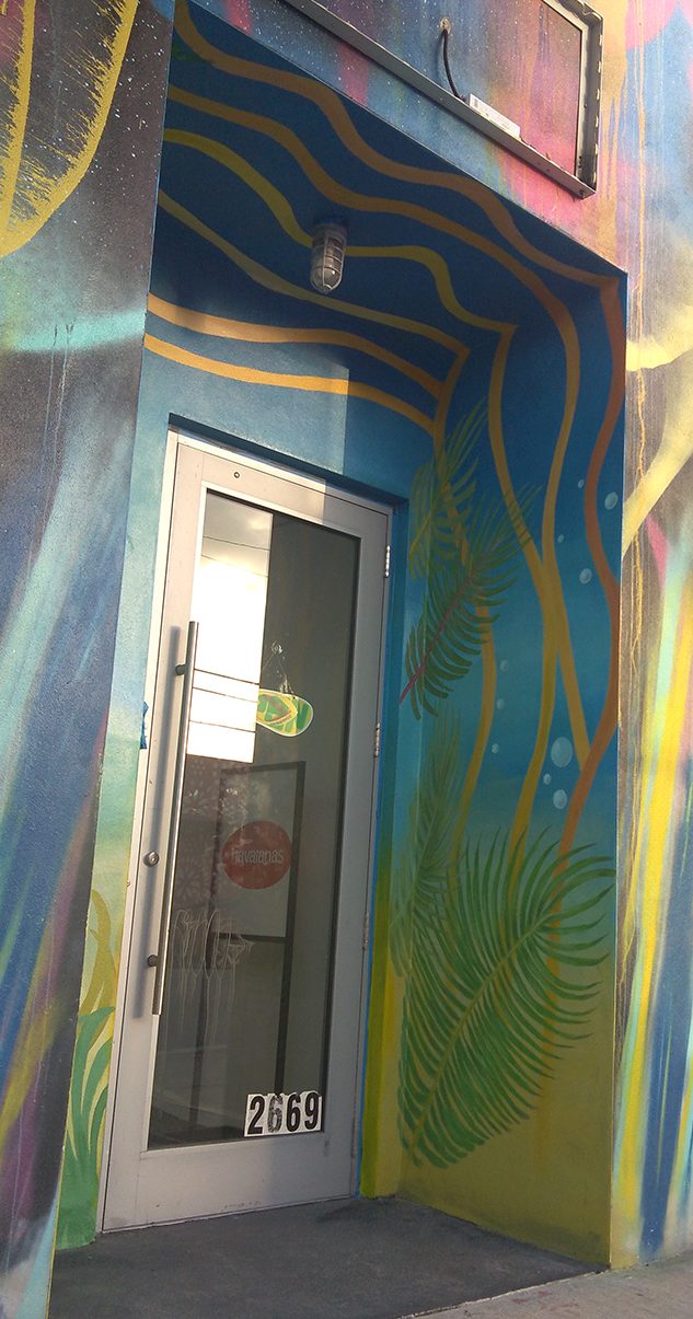 The Color Dreamers Havaianas Mural