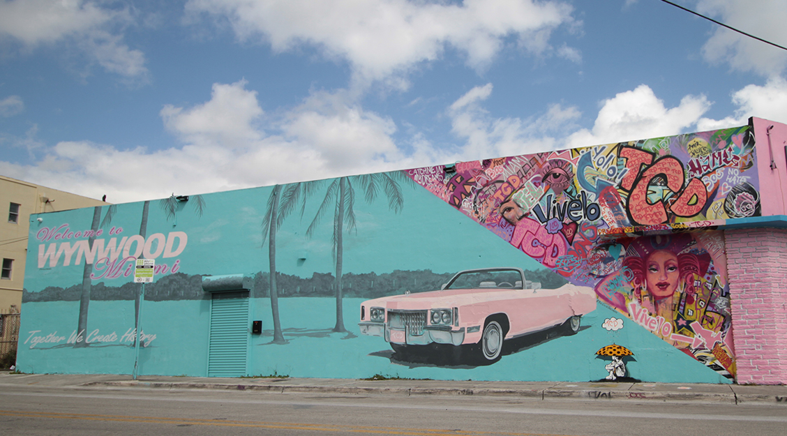 Color Dreamers Welcome to Wynwood Mural