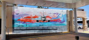 Custom Painted Art Mural