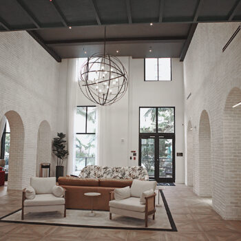 Leksa City Place Doral Interior Lobby Mural Color Dreamers